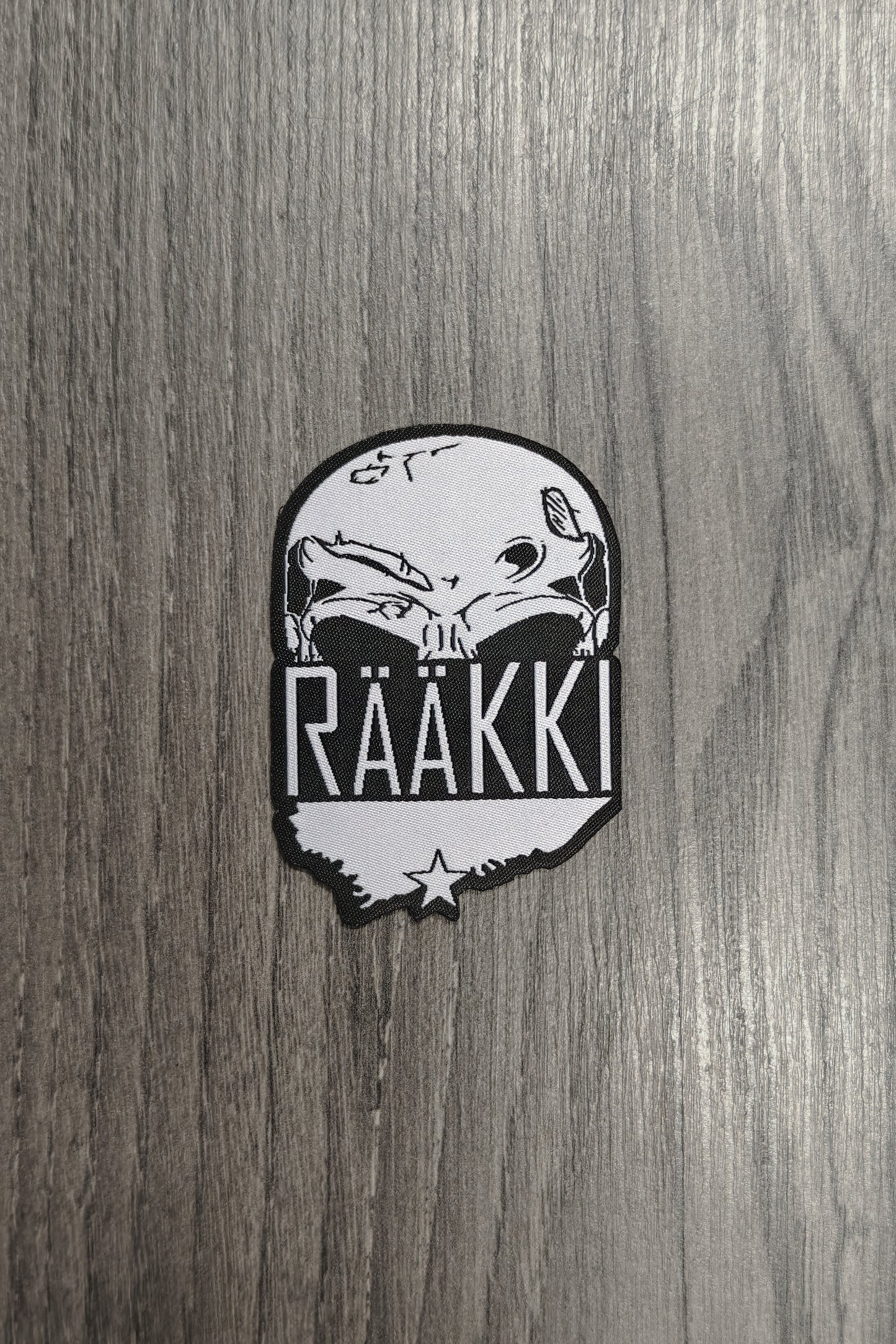 Rääkki Skull Patch (velcro)