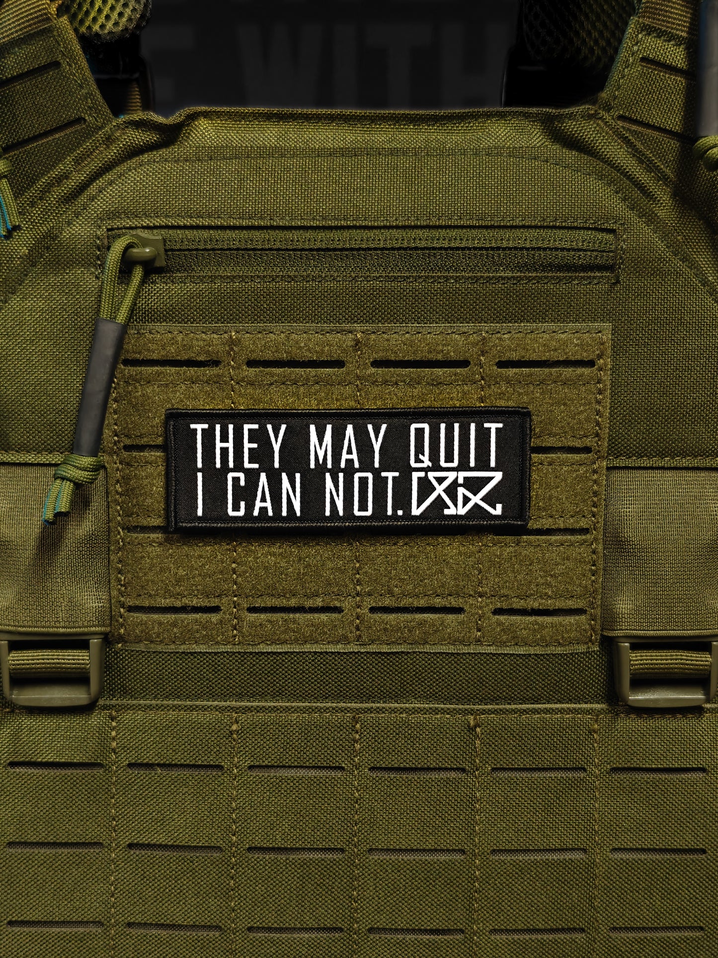 Can Not Quit Patch (velcro)