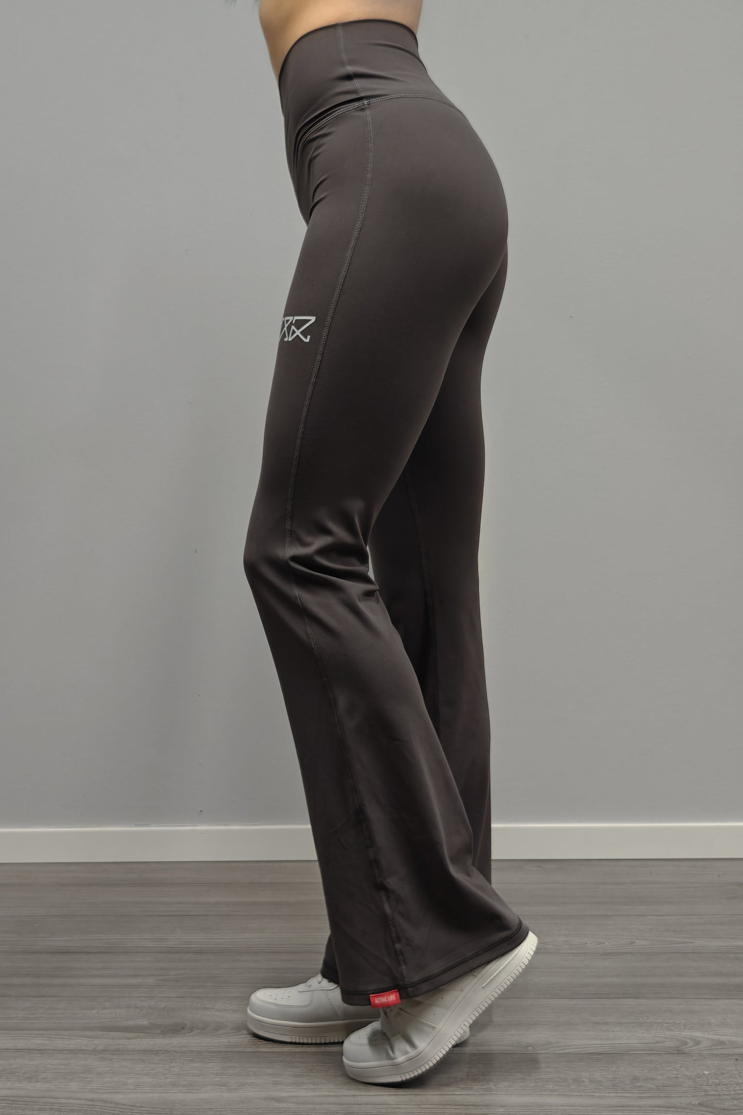 Flare Seamless Leggings - Stone Grey