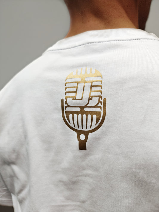 Jazzi Jatkuu T-paita (valkoinen)