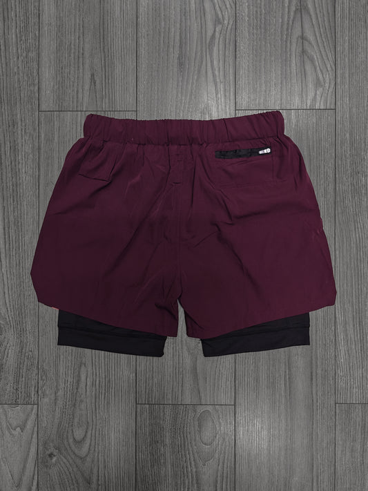 ALWS Speedster Shorts - Maroon