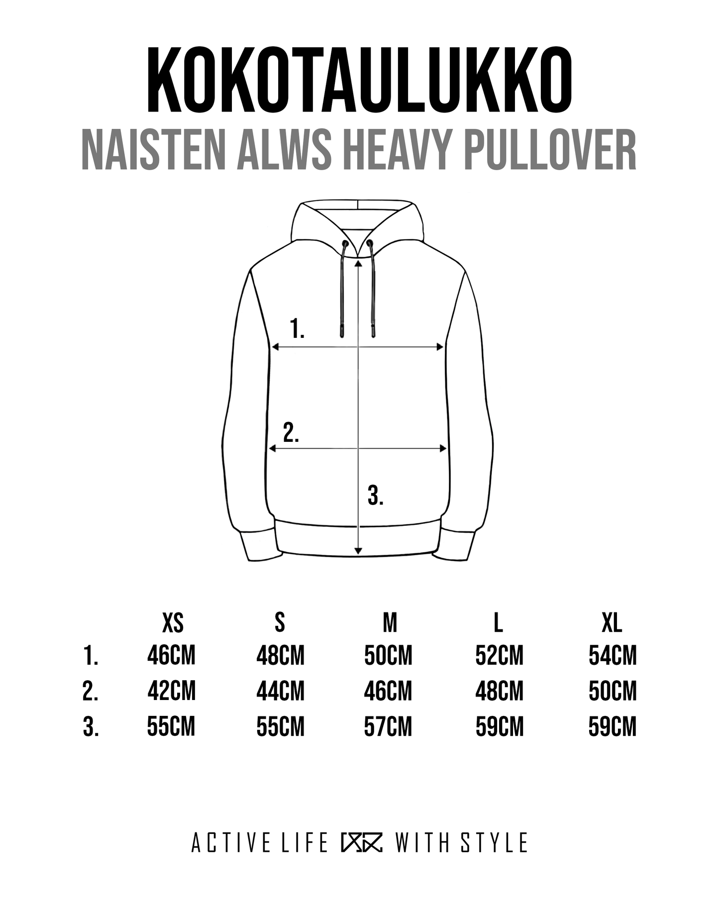 ALWS Heavy Pullover (naiset) - the 187