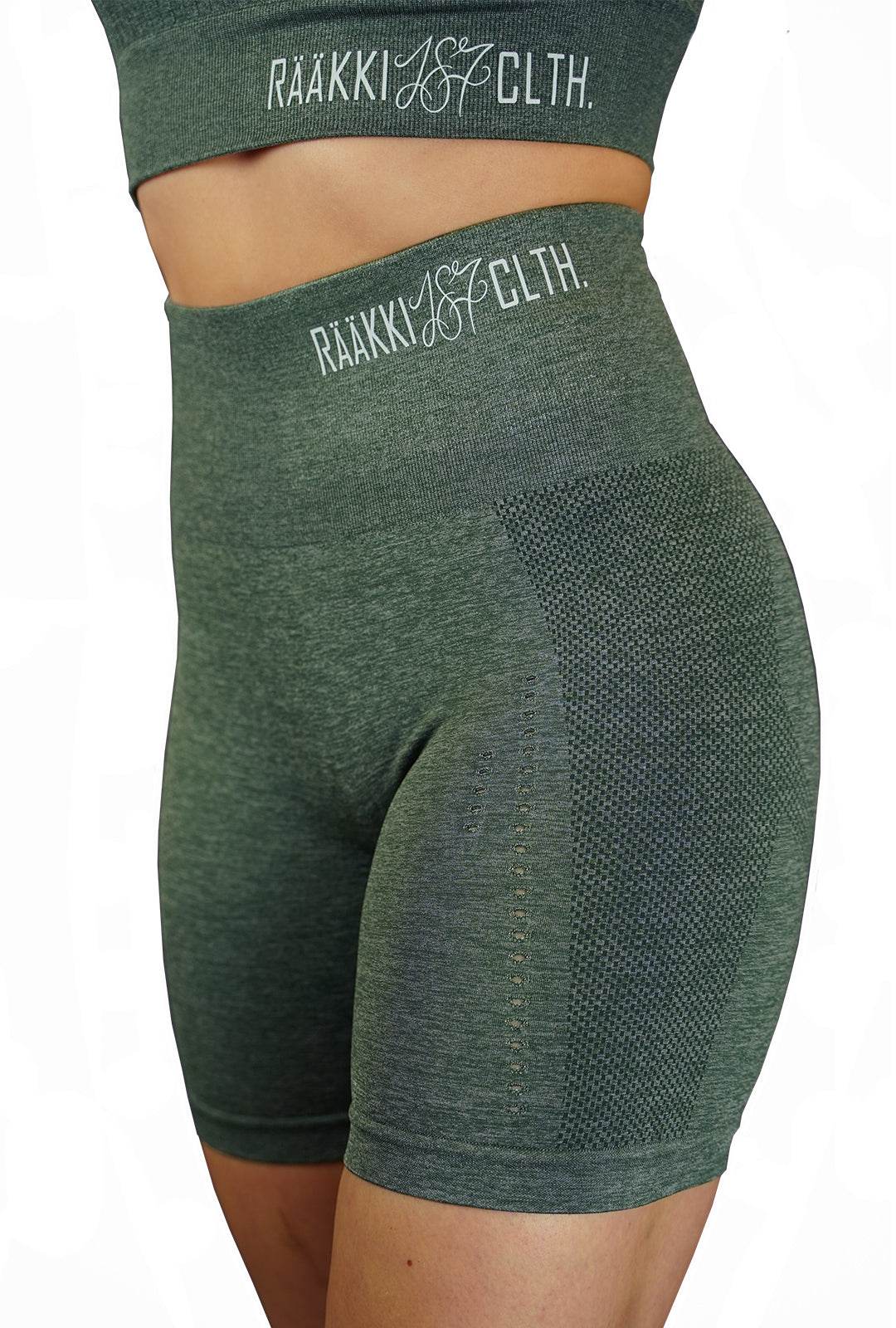 RÄÄKKI Combat Shorts - Army Green