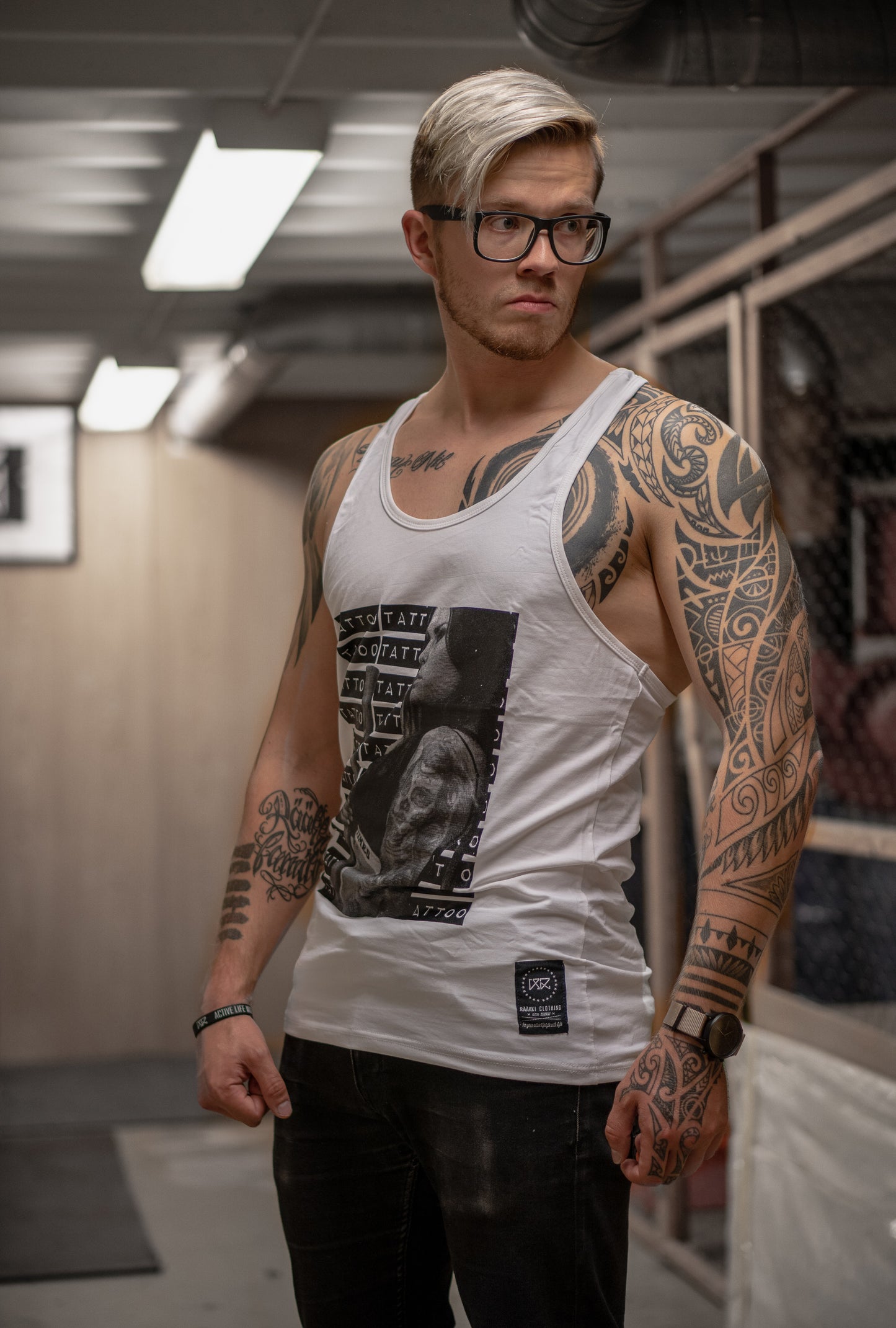 RÄÄKKI x Jessika Elo - the Tattoo Stringer (white)