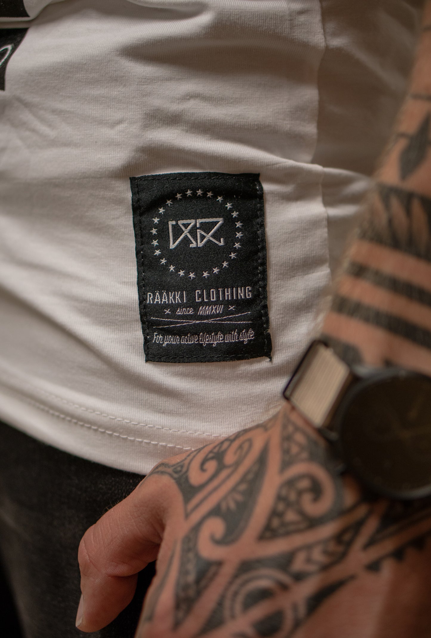 RÄÄKKI x Jessika Elo - the Tattoo Stringer (white)