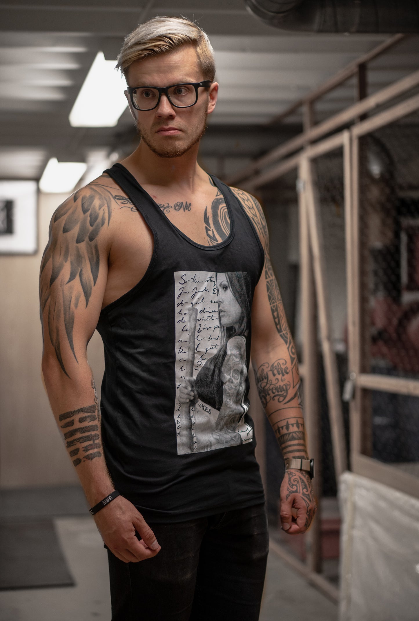 RÄÄKKI x Jessika Elo - the Lettering Stringer (black)