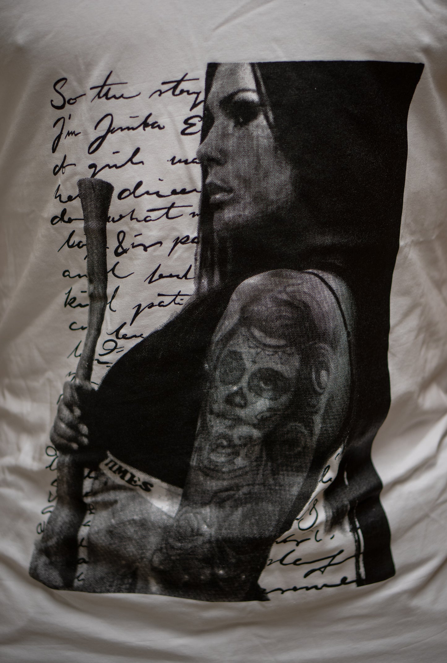 RÄÄKKI x Jessika Elo - the Lettering Stringer (white)