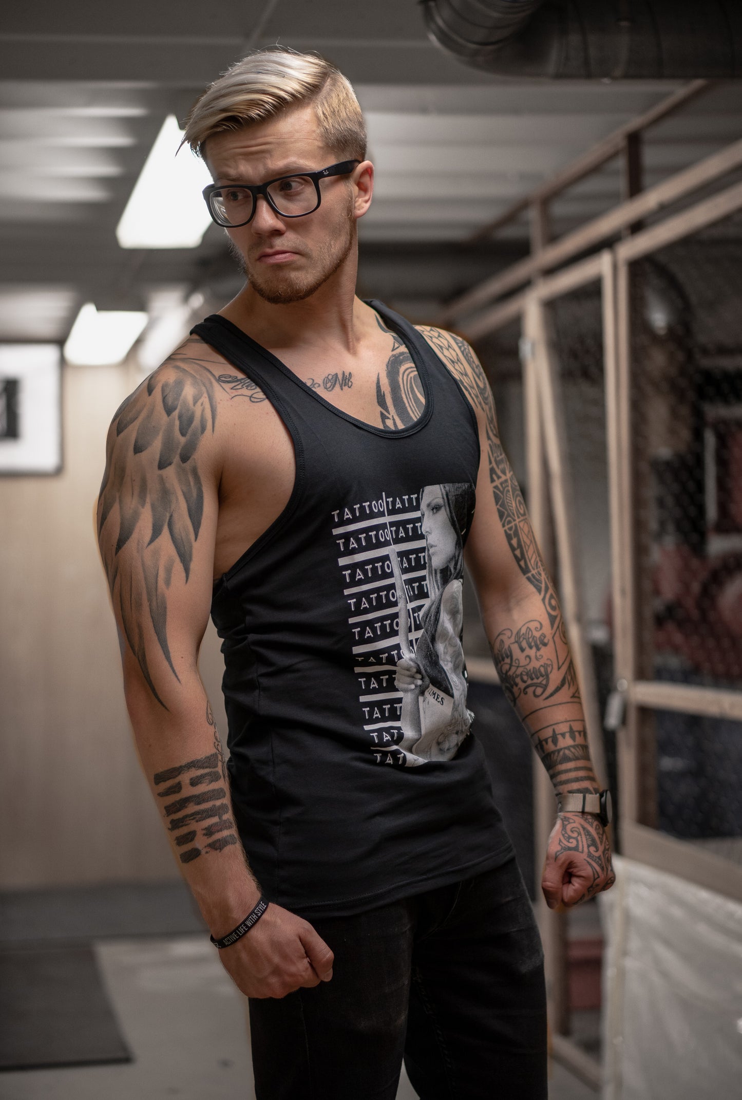 RÄÄKKI x Jessika Elo - the Tattoo Stringer (black)