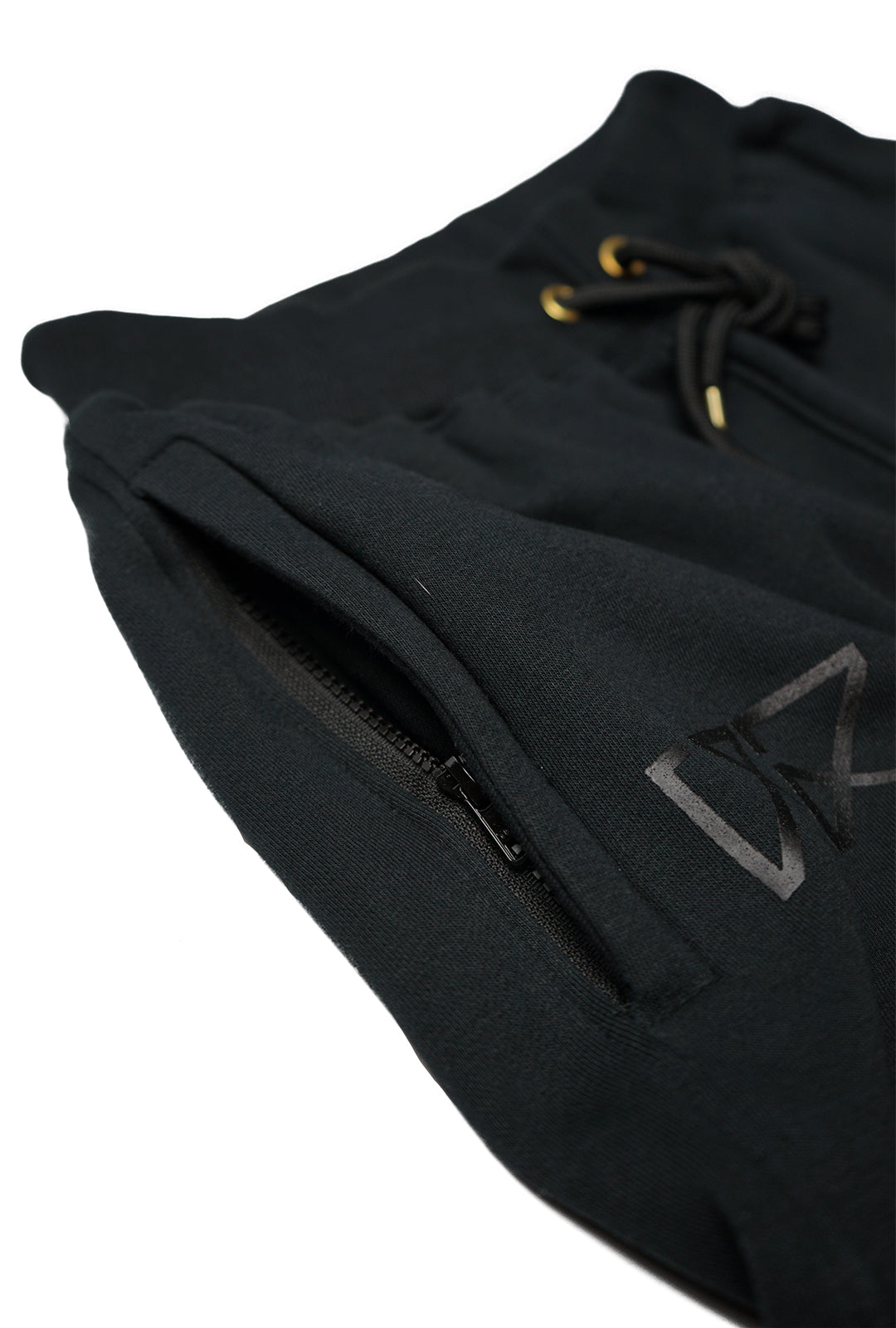 RÄÄKKI Joggers Shorts (Self Cut) - Full Dark (M)