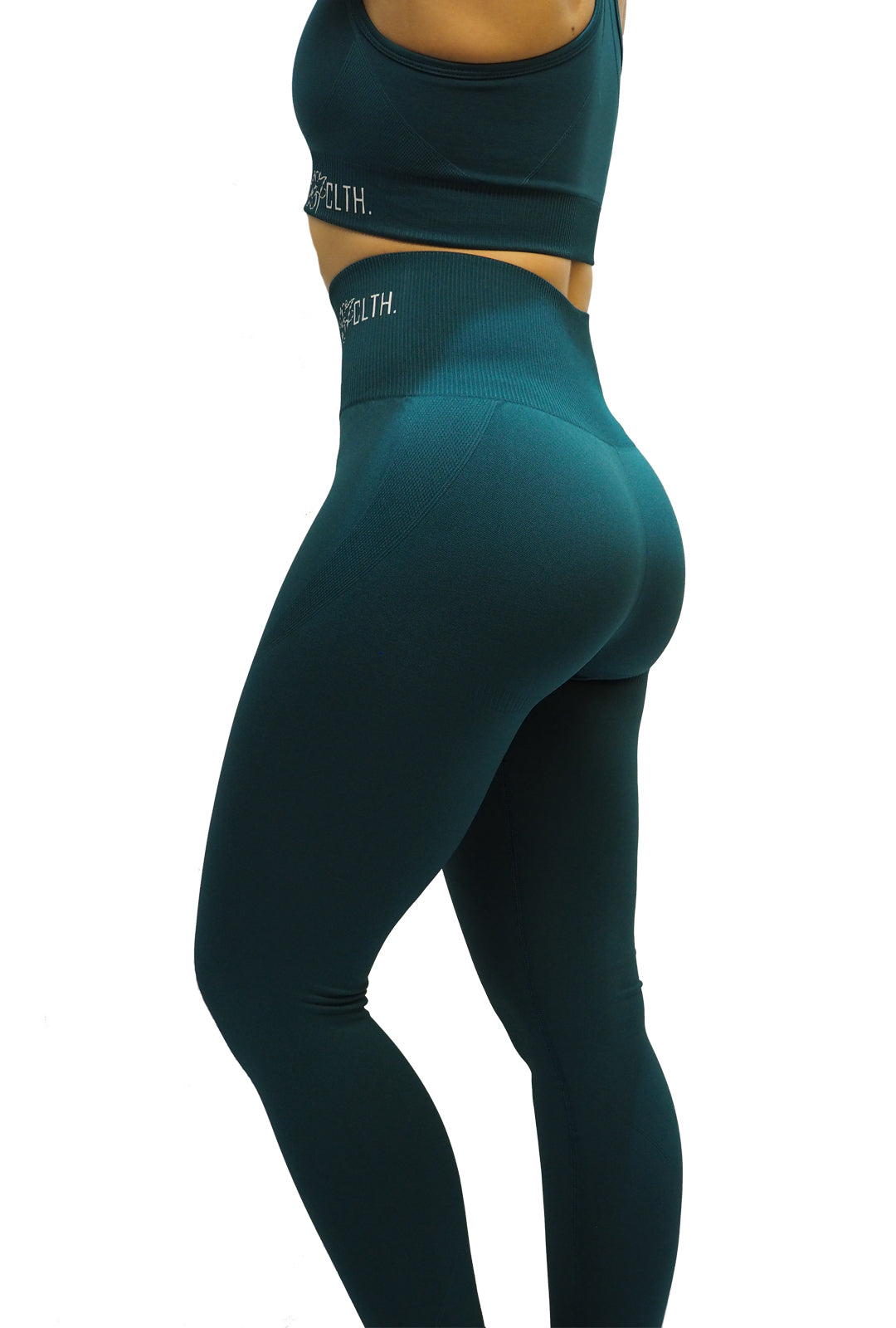 Sport Seamless Leggings - Turquoise