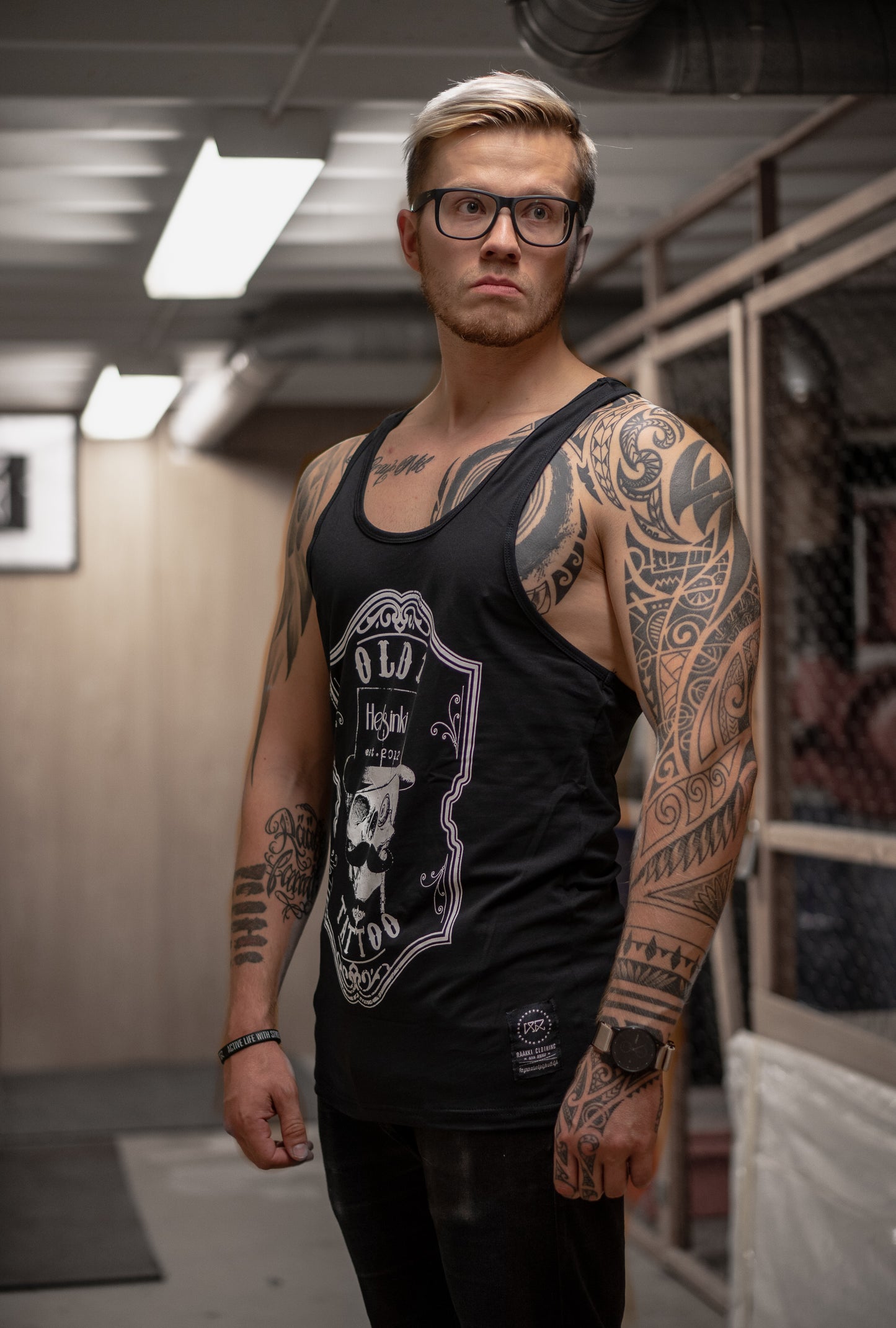 RÄÄKKI x OLD 7 Tattoo - the Old 7 Stringer Tank