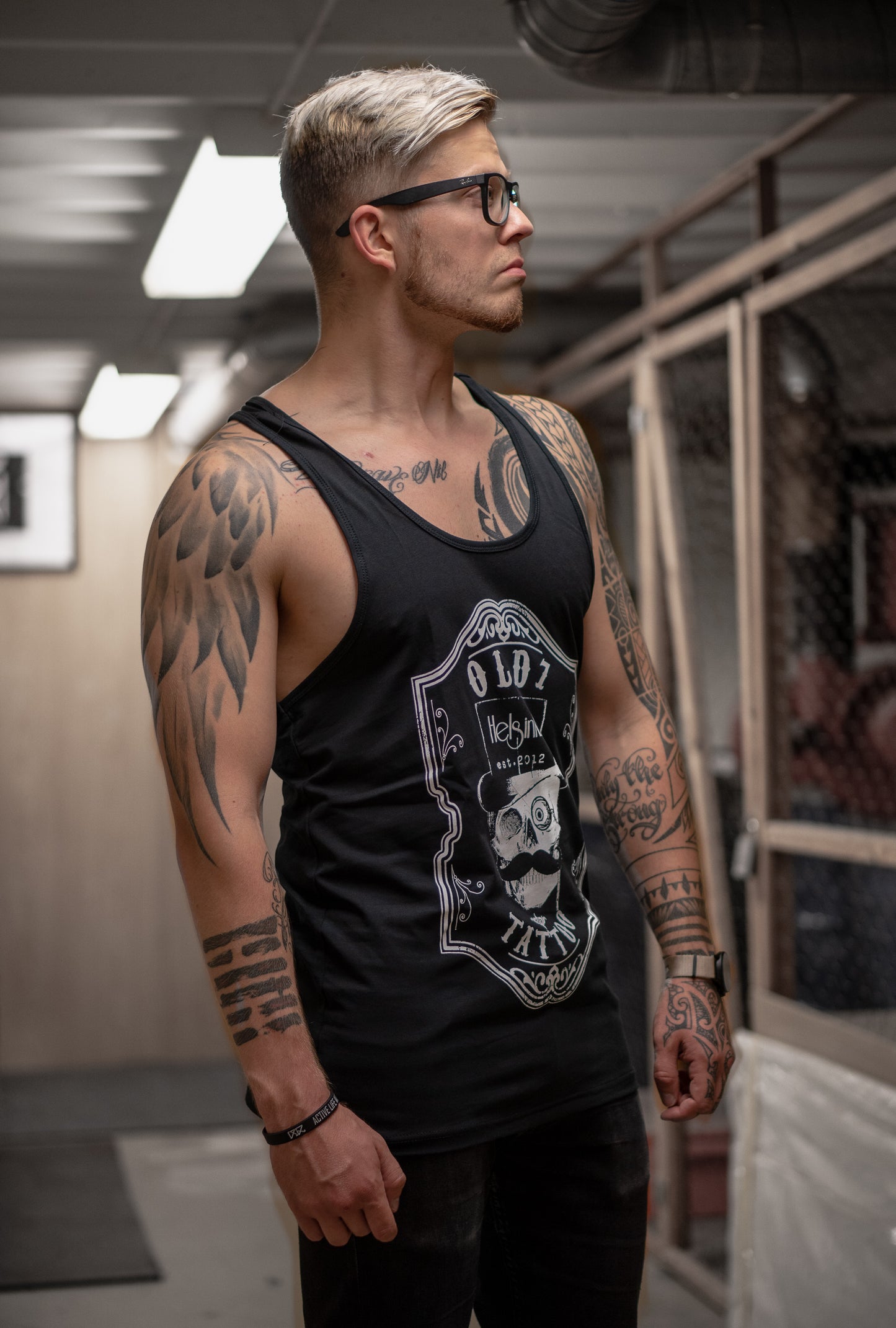 RÄÄKKI x OLD 7 Tattoo - the Old 7 Stringer Tank