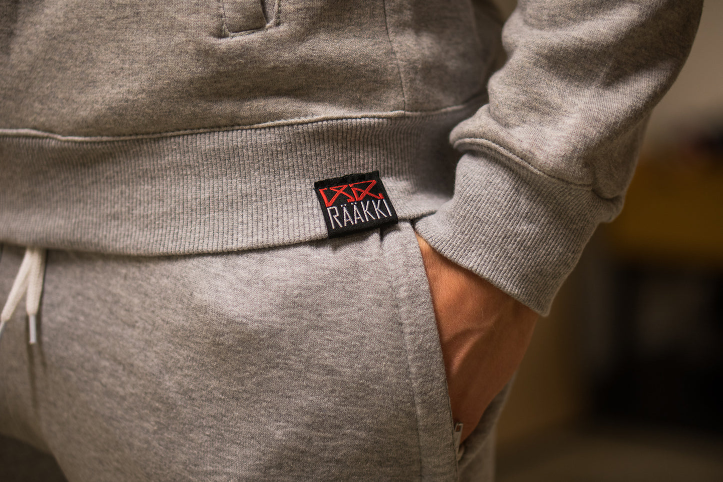 RÄÄKKI 187 Joggers - Stone Grey (Men)