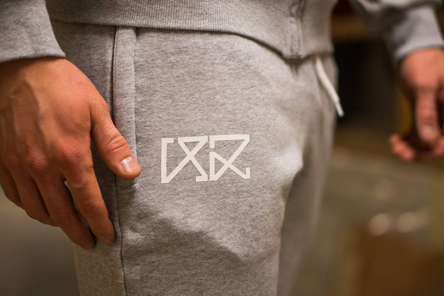 RÄÄKKI 187 Joggers - Stone Grey (Men)