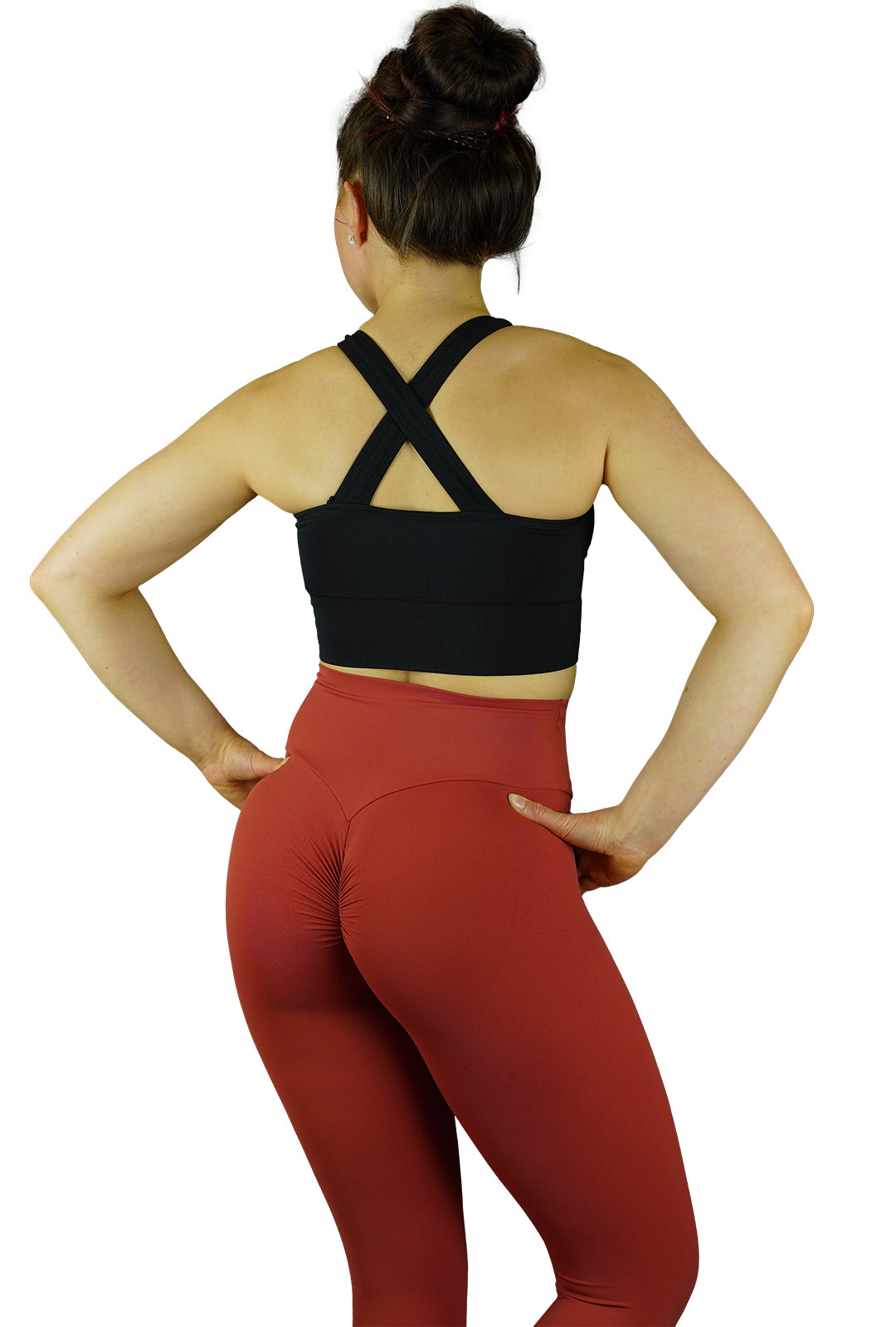 RÄÄKKI Scrunch Leggings - Punainen