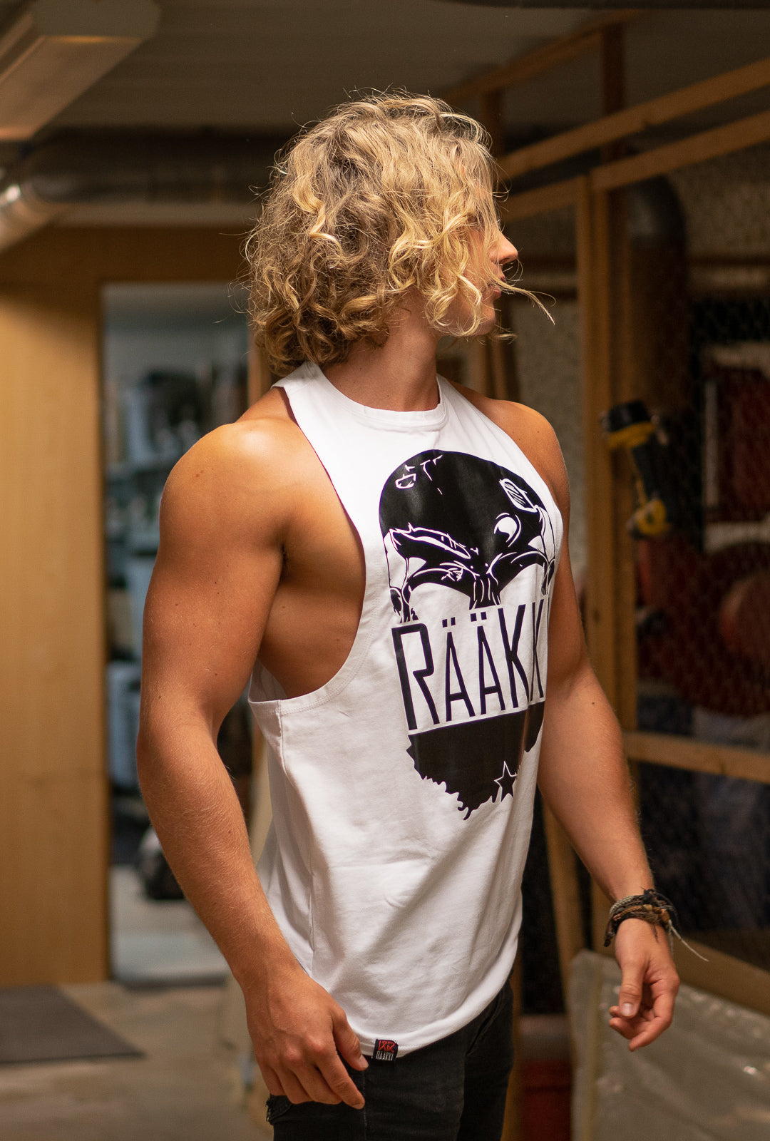 Skull & Helsinki Y-Tank - White (Men)