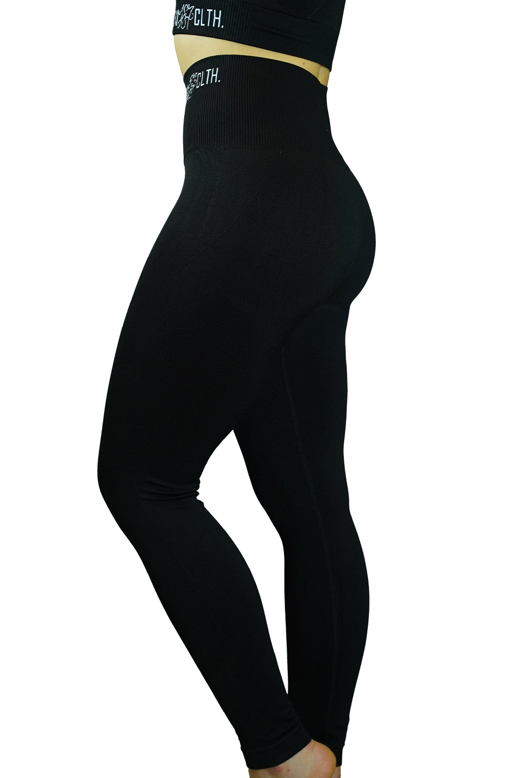 Sport Seamless Leggings - Black