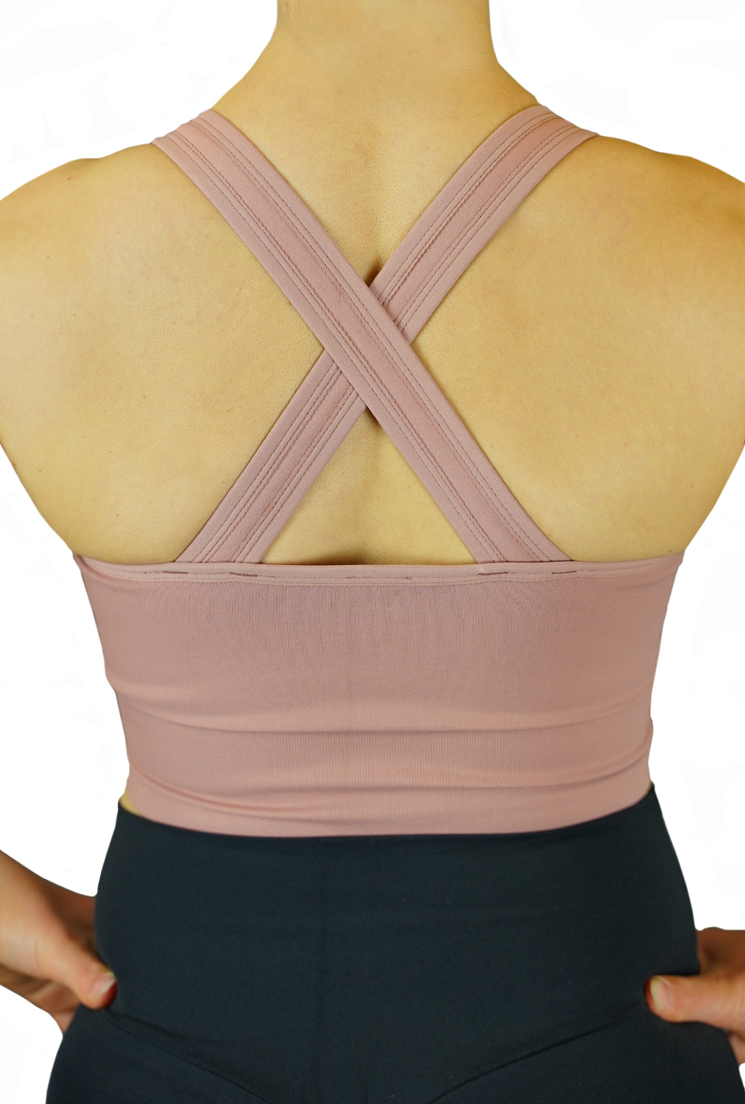 RÄÄKKI Sport Zip Top - Nude