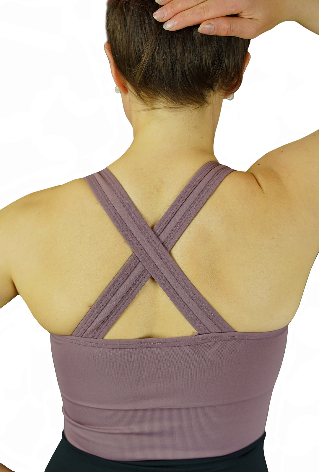 RÄÄKKI Sport Zip Top - Purple