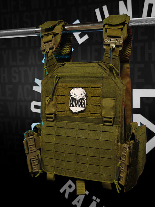 Rääkki Skull Patch (velcro)