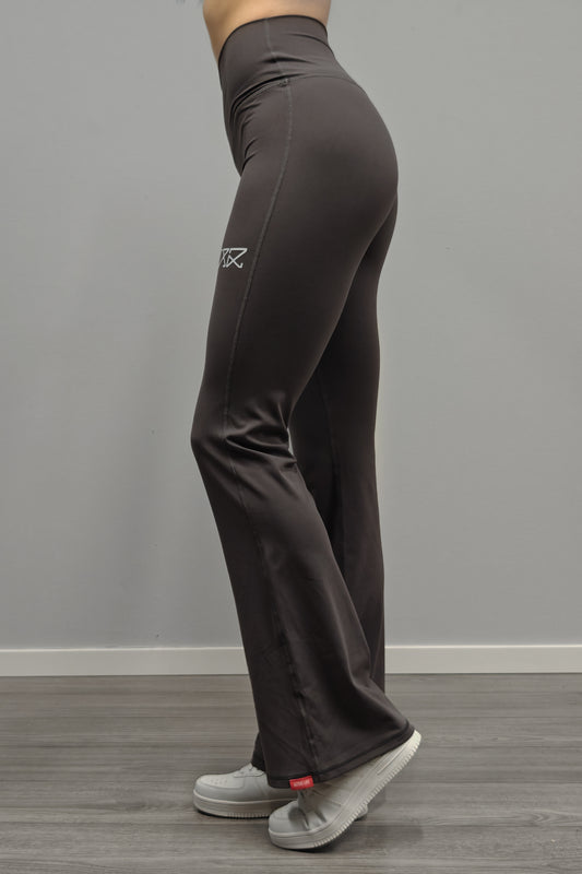 Flare Seamless Leggings - Stone Grey