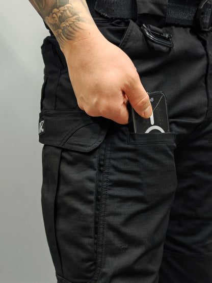 RÄÄKKI Vanguard - Stealth Tactical Trek housut - Musta
