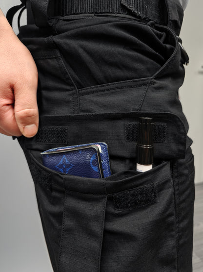 RÄÄKKI Vanguard - Stealth Tactical Trek housut - Musta