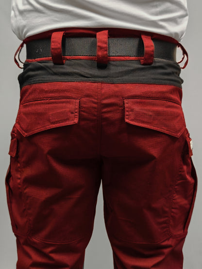 RÄÄKKI Vanguard - Stealth Tactical Trek housut - Punainen