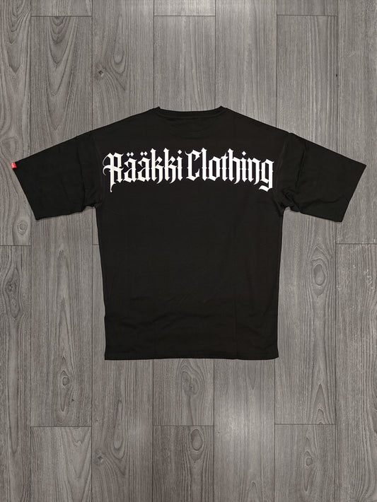 ALWS Oversize T-paita - the 187 st. (musta)