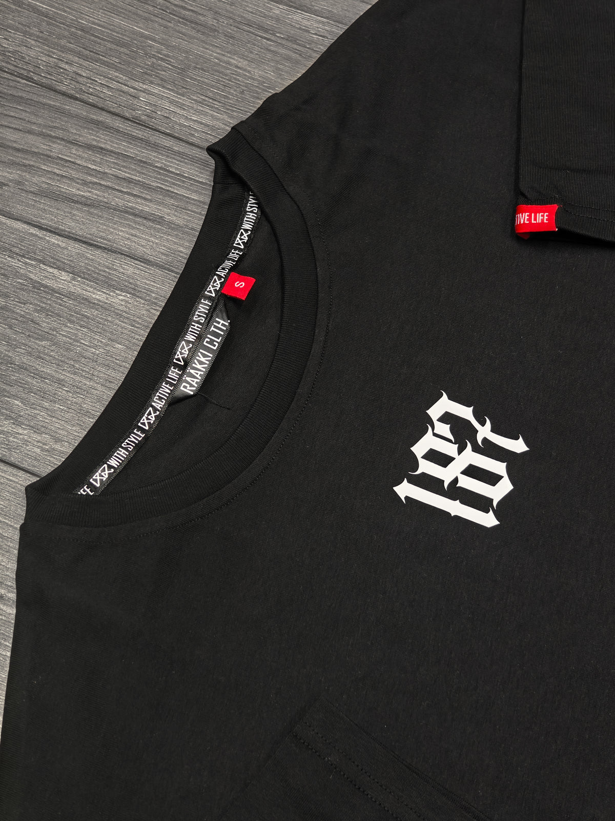 ALWS Oversize T-paita - the 187 st. (musta)