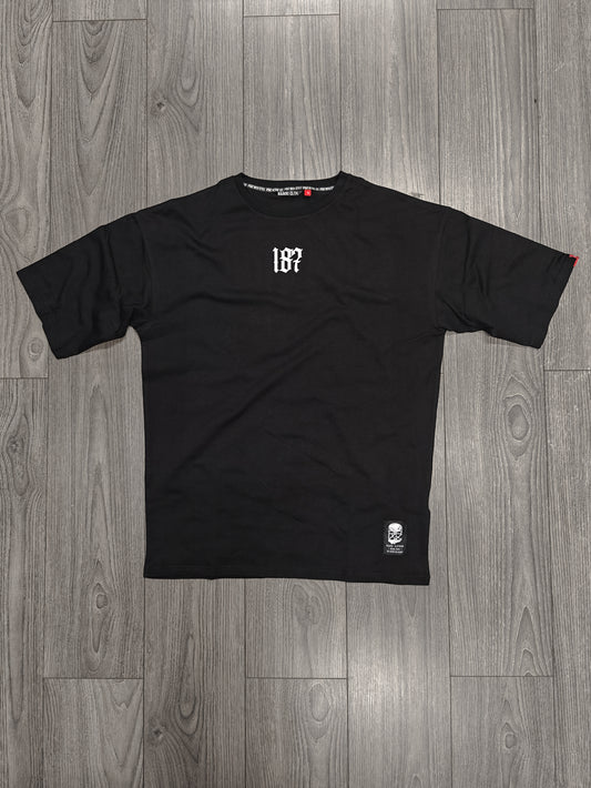 ALWS Oversize T-paita - the 187 st. (musta)
