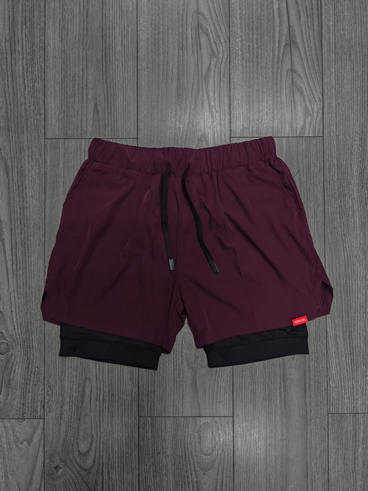 ENNAKKOTILAUS | RÄÄKKI ALWS Speedster Shorts - Maroon