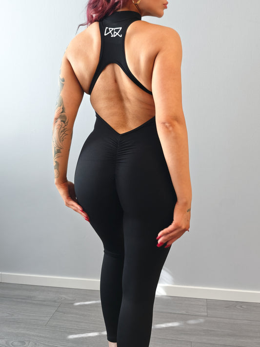 Leonessa Long Jumpsuit - Musta