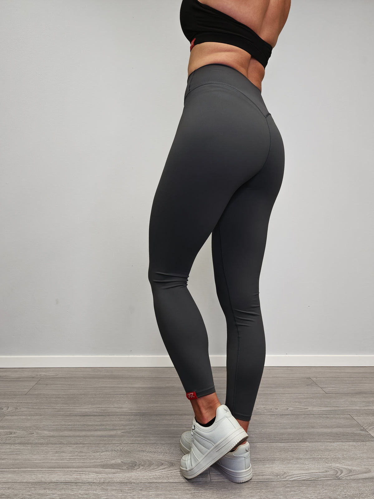 Nevai Elite Mid Waist Leggings - Shark Grey