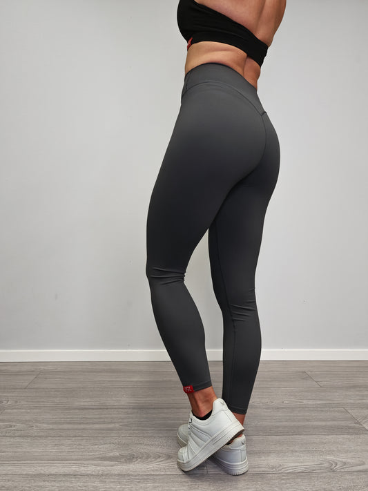 Nevai Elite Mid Waist Leggings - Shark Grey