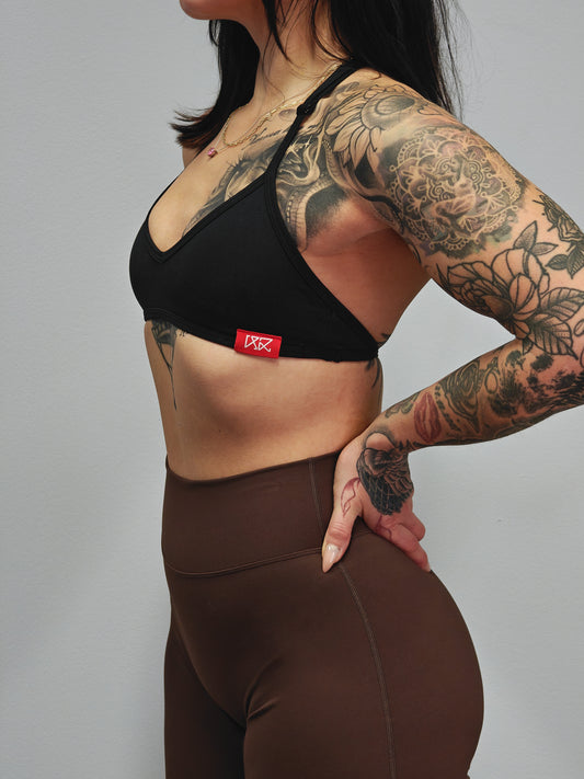 Nevai Elite Mini Gym Top - Black