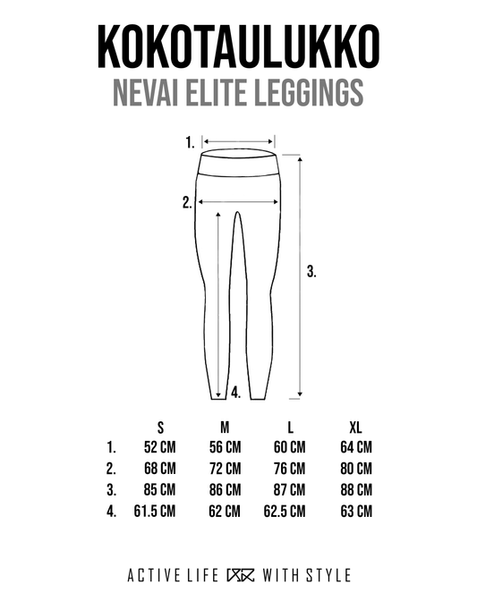 Nevai Elite Leggings - Black