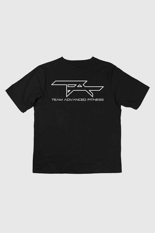 RÄÄKKI x TAF Oversize T-paita (miehet) - Musta