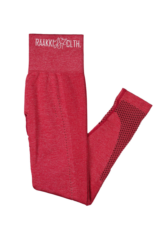 RÄÄKKI Combat Leggings - Red Danger