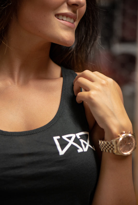 RÄÄKKI 187 Crop Top - Black (Women)