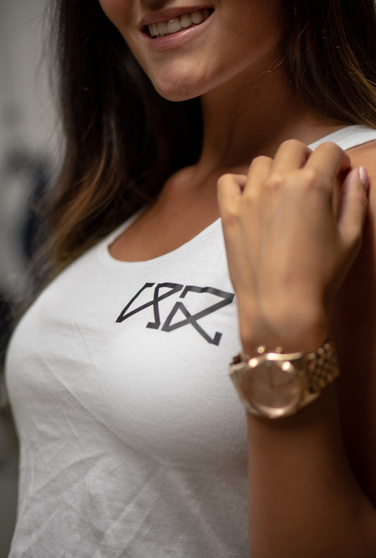 RÄÄKKI 187 Crop Top - White (Women)