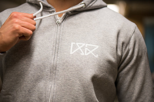 RÄÄKKI 187 Hoodie - Stone Grey (Men)