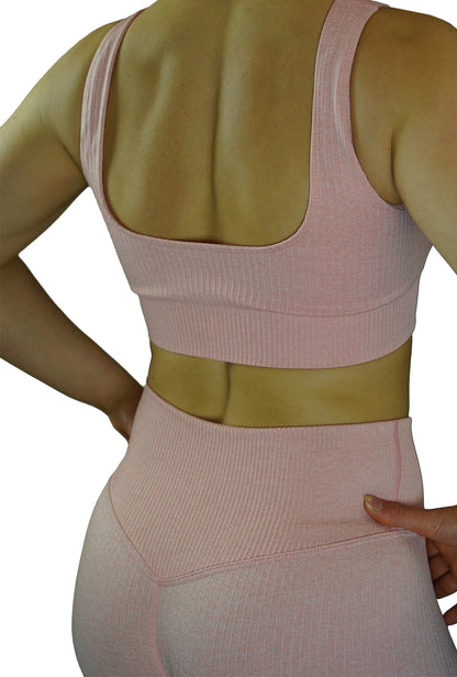 RiB Seamless SET - Light Pink