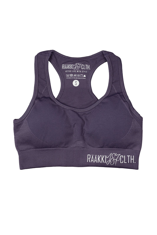 Sport Seamless Training top - Grey Lila