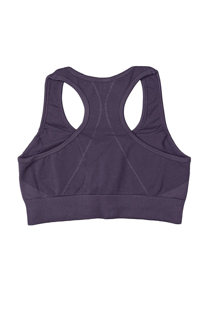 Sport Seamless Training top - Gray Lilac 