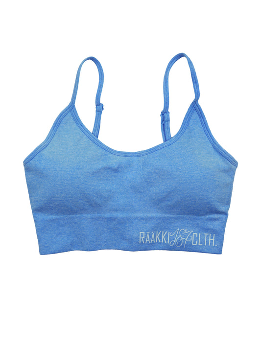 Simply Seamless Yoga Top - Frost Blue