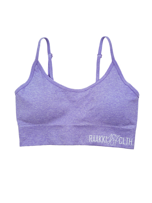 Simply Seamless Yoga Top - Candy Lavender