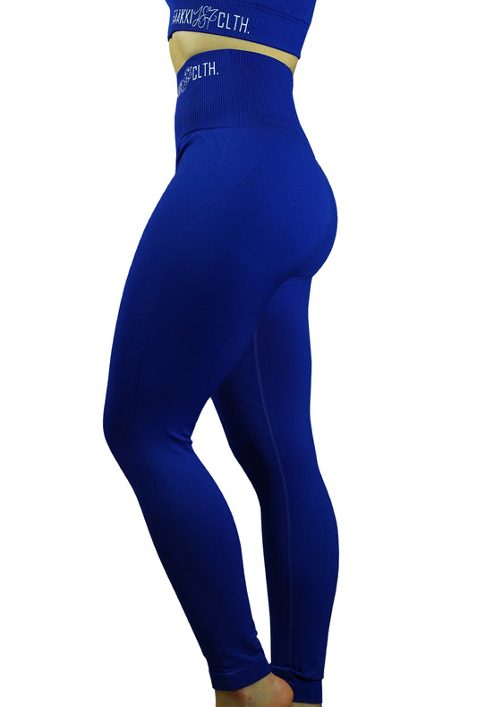 Sport Seamless Leggings - FIN Blue