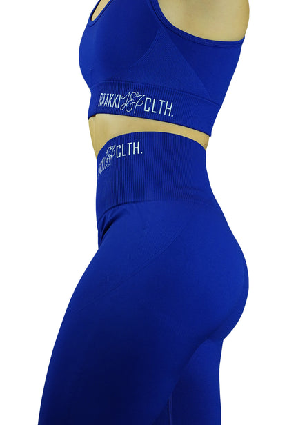 Sport Seamless Leggings - FIN Blue