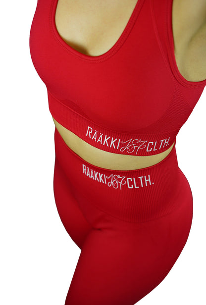Sport Seamless Training top - Scarlet Red 